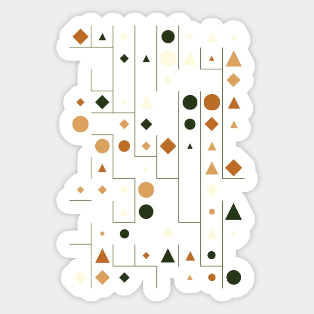 Amazing Geometric Animated Pattern #15 Sticker by Trendy-Now